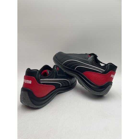 PUMA TOURING BLACK LOW Women's NEW Comp-Toe Work Shoe Black US Size 8.5 - Picture 8 of 11